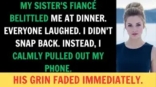 My Sister’s Fiancé Belittled Me At Dinner. Everyone Laughed. I Didn’t...