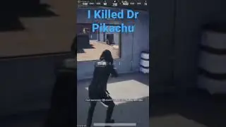 I killed Dr Pikachu in my lobby #pubg #pubgvideos