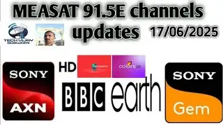 How to set 91.5&deg;e c band dish setting ✅️ measat 3a new update 2025 @ new channel add today