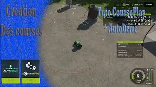 Career followed Courseplay autodrive ep 02: creation of the courses #courseplay #autodrive