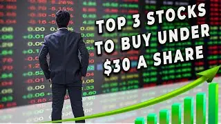TOP 3 STOCKS TO BUY UNDER $30 A SHARE