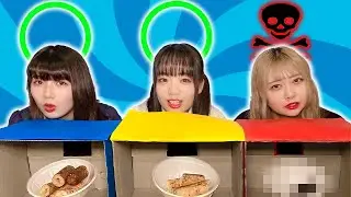 【虫食べます】ミステリーフードチャレンジやってみたらメンバー大号泣&hellip;🍓🥝🍇🍑🍍🪳