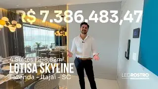 Lotisa Skyline – 218,82m2 – 4 suítes – Fazenda – Itajaí–SC