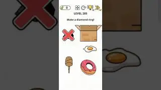 brain games IQ challenge level 285 Make a diamond ring 💍💎