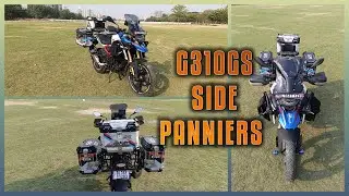 Side Panniers for BMW G310GS | Top Box | Moto Genius | Touring Ready!