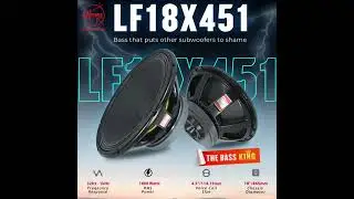 Aerons LF18X451 speaker 1800w.THE Bass king