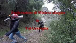 Nicola Ferroni - Italian Sidemount School - esplorazione miniera Val Graveglia