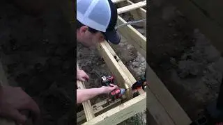 Sistering deck joists #diydad #woodworking #deck #deckprofile