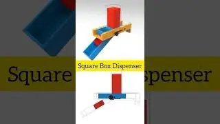 Square Box Dispenser!! | Mechanical Mechanism | #chairidesign #engineering #technology