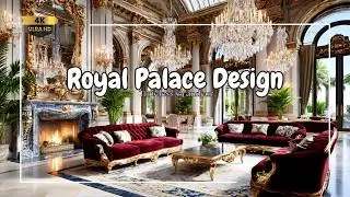 Royal Palace with Timeless Grandeur | Elegant Neoclassical Interiors with Sophisticated Luxury