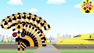 踏切アニメ★こだわりすぎる踏切♪Various Railroad Crossing Animation