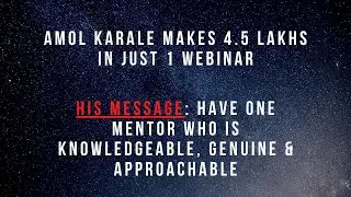 Amol Karale Transformation