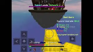Hyperlands Bedwars Tournament (HYPERLANDS MCPE)