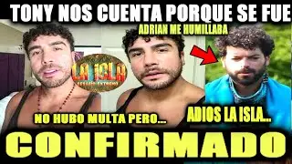 TONY GARZA NOS CUENTA PORQUE SE SALIO DE LA ISLA DESAFIO EXTREMO EN VIVO Y DIRECTO