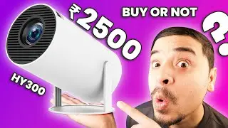 ₹2500 Under Budget Projector 😱 | Best Projector For Home | HY300 Review | Buy or Not ?
