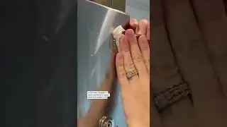 Удаление логотипа с бытовой техники с помощью зубной нити?