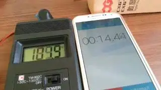 CXG 936d Soldering Iron - Real Heating Spead Test to 300+&deg;C