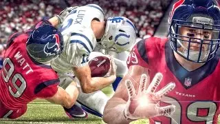 J.J. WATT HARASSING ANDREW LUCK! Madden 16 Career Mode Gameplay Ep. 9