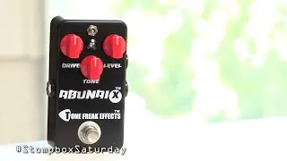 Stompbox Saturday No.67 : Abunai X (MOSFET overdrive pedal Review & Demo)