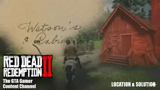  RDR2 Where Does The Lady At Watson's Cabin 
