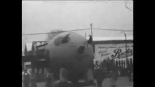 Christmas Parade in Buffalo on Broadway 1950s