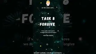 👼 So the Angel says... 👼 Day 08 🤍 F.O.R.G.I.V.E 🤍