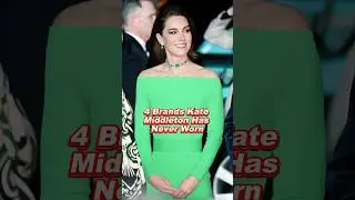 4 Brands Kate Middleton Has Never Worn #kate #diana #royal #princess
