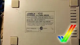 Amiga Internal Disk Drive in External A1010 Case