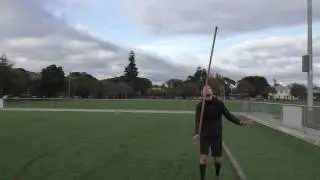 Stick balance finger switch