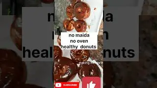 #no maida#no oven#healthy donuts#ytshorts #shortvideos 👌👌#food#cooking