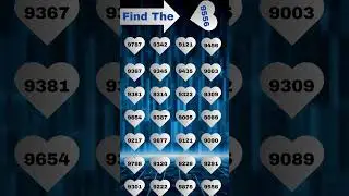 🤯 Hidden Number Challenge 👀 | Test Your Eyesight | Can You Spot It Before Time Runs Out?