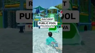 Things to do with kids in Richmond, VA: visit Richmond&rsquo;s best public pool! Pocahontas Aquatic Center