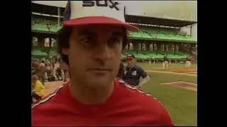 1983 Tony LaRussa Chicago White Sox Ejection & Interview