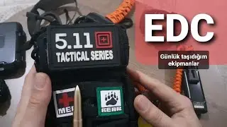 EDC &ccedil;anta 2026 / G&uuml;nl&uuml;k taşıdığım &ccedil;antamda neler var? #edc #g&uuml;nl&uuml;k #multitool #kamp #deprem #&ccedil;anta