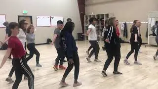 Drummer boy Skye and Zuri choreography