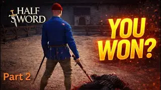 One Mistake Almost Ended This Half Sword Match 😬⚔️