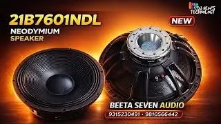 Beeta seven Audio speaker model number 21B7601NDL Bass ka baap@DJNEWSAndTechnology 