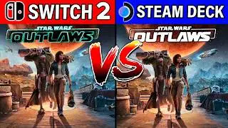 Comparativa gr&aacute;fica STAR WARS OUTLAWS: Switch 2 vs. Steam Deck