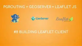 pgRouting + Geoserver + Leaflet JS #8 - Building Leaflet Map Client
