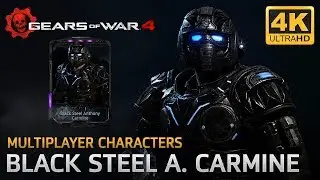 Gears of War 4 - Multiplayer Characters: Black Steel Anthony Carmine