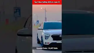 Top 3 Best Selling SUV in india - June 2023 || #shorts #shortsfeed #ytshorts