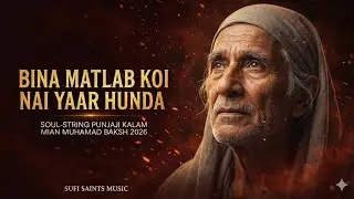 Bina Matlab Koi Nai Yaar Hunda(slowed and reverb)SoulStirring Sufi Punjabi Kalam Mian Muhammad Baksh