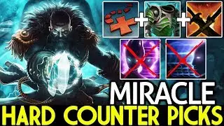 Miracle- [Kunkka] Hard Counter Picks Insane Plays 7.21 Dota 2