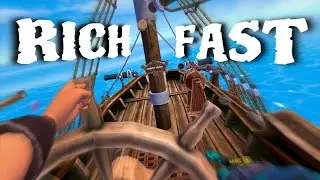 Making MILLIONS In Sea Of Thieves VR!!!