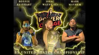 Mark Mayhem vs Ronnie Reinhart vs Isaac Wayne (c) WWX Bronx United States Triple Threat Championship