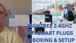 Умные розетки EIGHTREE с Wi-Fi 2,4 ГГц &mdash; распаковка и настройка
