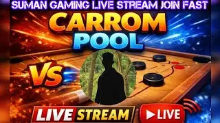 SUMAN=GAMING  is live!Carrom Pool Live Gameplay | SUMAN GAMING | Pro Shots & Fast Matches