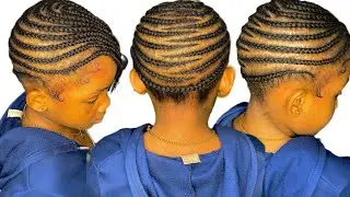 How To Make/Weave Police Cap Student Hairstyle&hellip;