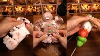 Christmas ASMR | Wax Crushing - Short Compilation