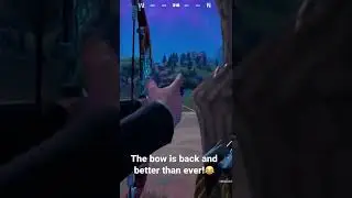 The BOW Is BACK In Fortnite!!! (Crazy Fortnite Moments!)🤣 #shorts